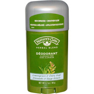 Natures Gate, Herbal Blend, Deodorant, Lemongrass & Clary Sage, 1.7 oz (48 g) (5 PACK)