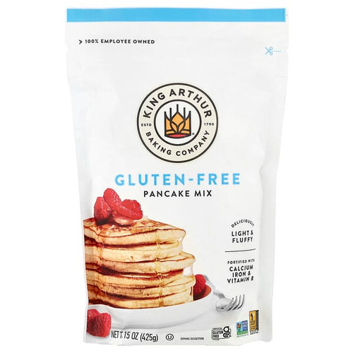 <img alt="King Arthur Baking Company, Pancake Mix, Gluten Free, 15 oz (425 g)" title="King Arthur Baking Company, Pancake Mix, Gluten Free, 15 oz (425 g),071012075034"