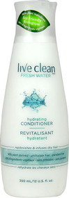 3 PACK of Live Clean, Hydrating Conditioner, Fresh Water, 12 fl oz (350 ml)