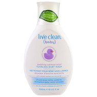 Live Clean, Baby, Soothing Oatmeal Relief, Tearless Baby Wash, 10 fl oz (300 ml)
