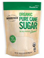 Woodstock, Organic Pure Cane Sugar - 24 oz