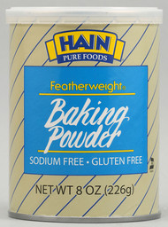 Hain Pure Foods, Featherweight Baking Powder - 8 oz
