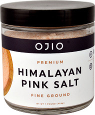 Ojio Premium Himalayan Pink Salt Fine Ground - 1 lb