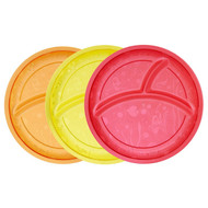 Munchkin, Multi Divided Plates, 3 Pack