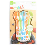 <img alt="Munchkin, Multi, Forks & Spoons, 12 Months+, 6 Count" title="Munchkin, Multi, Forks & Spoons, 12 Months+, 6 Count,735282149054"