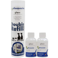 EcoDiscoveries, Glass, Windows & Mirrors, Double Refill Pack, 2 fl oz (60 ml) Each