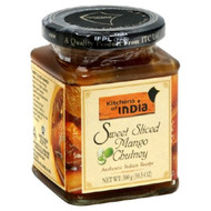 Kitchens of India, Sweet Sliced Mango Chutney, Sweet & Sour Relish, Mild, 10.5 oz (300 g)