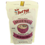 3 PACK of Bobs Red Mill Fruit & Seed Muesli European Style -- 14 oz