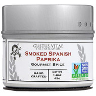Gustus Vitae Gourmet Spice In Magnetic Tin Smoked Spanish Paprika -- 1.6 oz