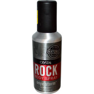 Crystal Body Deodorant, Rock Body Spray Deodorant, Onyx Storm, 4 fl oz (118 ml) (5 PACK)