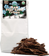 3 PACK of Mauk Family Farms Raw Flax Seed Crisps Organic Onion and Cumin -- 4 oz