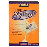 Now Foods, Pure Xylitol, 75 Packets, 5.39 oz (153 g)