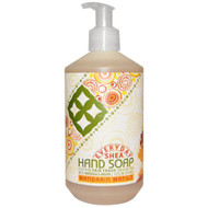 3 PACK of Alaffia, Everyday Shea, Hand Soap, Mandarin Mango, 12 fl oz (354 ml)
