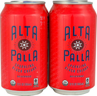 Hi-Ball Alta Palla Organic Sparkling Juice  Black Cherry - 12 fl oz Each / Pack of 4