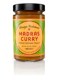 3 PACK of Maya Kaimal Indian Simmer Sauce Madras Curry -- 12.5 oz