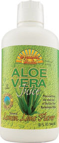 Dynamic Health, Organic Aloe Vera Juice,  Lemon Lime - 32 fl oz