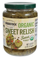Woodstock, Organic Sweet Relish - 16 oz