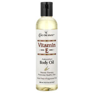 <img alt="Cococare, Vitamin E Antioxidant Body Oil, Fragrance Free, 8.5 fl oz (250 ml)" title="Cococare, Vitamin E Antioxidant Body Oil, Fragrance Free, 8.5 fl oz (250 ml),075707048006"