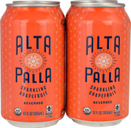 Hi-Ball Alta Palla Organic Sparkling Juice  Grapefruit - 12 fl oz Each / Pack of 4