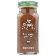 <img alt="Simply Organic, Five Spice Powder, 2.01 oz (57 g)" title="Simply Organic, Five Spice Powder, 2.01 oz (57 g),089836195197"
