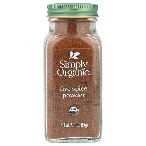 <img alt="Simply Organic, Five Spice Powder, 2.01 oz (57 g)" title="Simply Organic, Five Spice Powder, 2.01 oz (57 g),089836195197"