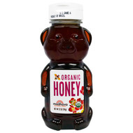 3 PACK of Madhava Natural Sweeteners Organic Honey -- 12 oz