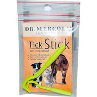 3 PACK of Dr. Mercola, Tick Stick, Tick Removal Tool, 2 Sticks