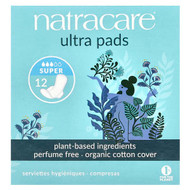 <img alt="Natracare, Ultra Pads, Organic Cotton Cover, Super, 12 Pads" title="Natracare, Ultra Pads, Organic Cotton Cover, Super, 12 Pads,782126003089"
