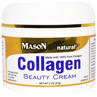 3 PACK of Mason Natural, Collagen Premium Skin Cream, Pear Scented, 2 oz (57 g)