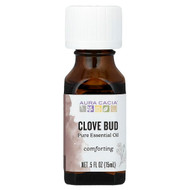 <img alt="Aura Cacia, Pure Essential Oil, Clove Bud, 0.5 fl oz (15 ml)" title="Aura Cacia, Pure Essential Oil, Clove Bud, 0.5 fl oz (15 ml),051381911140"