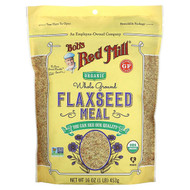 <img alt="Bobs Red Mill, Organic Flaxseed Meal, Whole Ground, 16 oz (453 g)" title="Bobs Red Mill, Organic Flaxseed Meal, Whole Ground, 16 oz (453 g),039978039378"