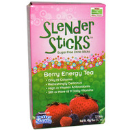 Now Foods, Real Food, Slender Sticks, Berry Energy Tea, 12 Sticks, (4 g) Each
