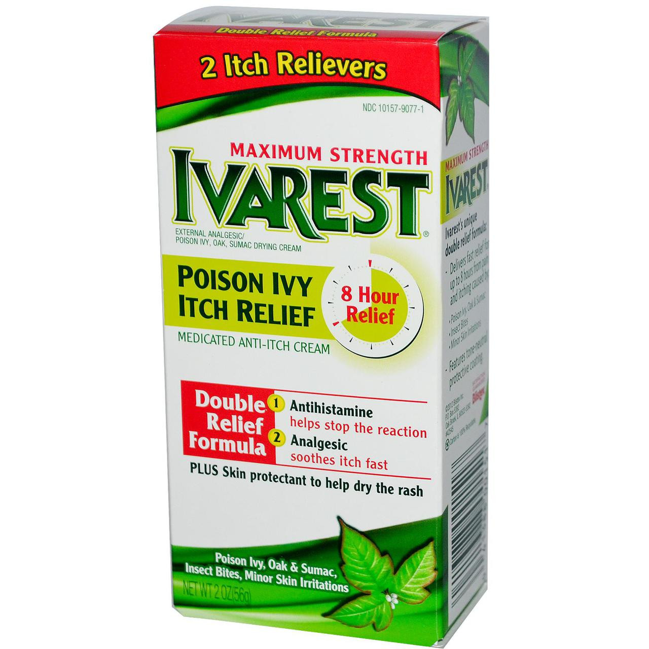Ivarest, Poison Ivy Itch Relief, Maximum Strength, Medi AntiItch Cream