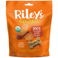 Rileys Organics, Dog Treats, Large Bone, Sweet Potato Recipe, 5 oz (142 g)