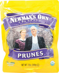 3 PACK of Newmans Own Organics Prunes -- 12 oz