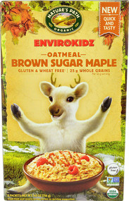 Natures Path Envirokidz Oatmeal  Brown Sugar Maple - 8 Packets