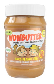 3 PACK of WowButter Tastes Just Like Peanut Butter Toasted Soy Spread Creamy -- 17.6 oz
