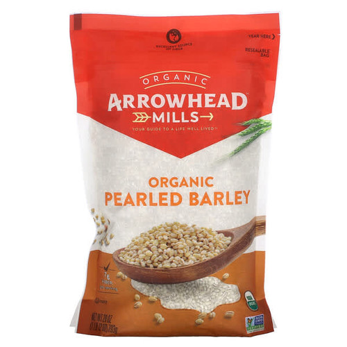 <img alt="Arrowhead Mills, Organic Pearled Barley, 28 oz (793 g)" title="Arrowhead Mills, Organic Pearled Barley, 28 oz (793 g),074333476184"