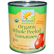 3 PACK of Bionaturae Organic Whole Peeled Tomatoes -- 28.2 oz