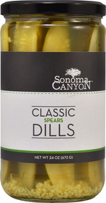 Vitaco - Sonoma Canyon, Classic Spears Dills - Gluten Free - 24 oz (672 g)