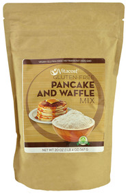 3 PACK of Vitaco Pancake and Waffle Mix - Non-GMO and Gluten Free -- 20 oz (567 g)