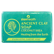 <img alt="Zion Health, Ancient Clay Bar Soap, Coconut Shea, 6 oz (170 g)" title="Zion Health, Ancient Clay Bar Soap, Coconut Shea, 6 oz (170 g),093141102672"