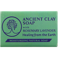 Zion Health, Ancient Clay Soap, Rosemary Lavender, 6 oz (170 g) (Discontinued Item)