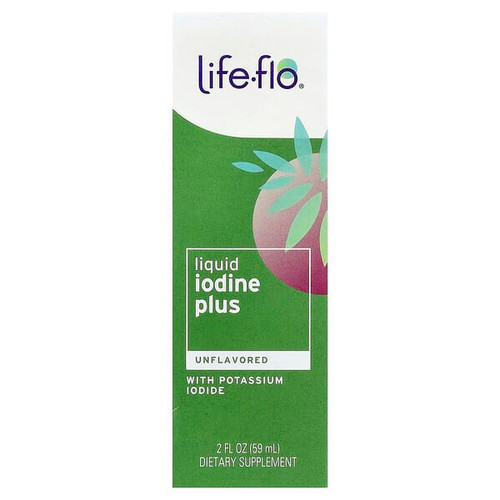 <img alt="Life-flo, Liquid Iodine Plus with Potassium Iodide, Unflavored, 2 fl oz (59 ml)" title="Life-flo, Liquid Iodine Plus with Potassium Iodide, Unflavored, 2 fl oz (59 ml),645951915470"
