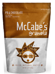 3 PACK of McCabes Granola Gluten Free PB & Chocolate -- 12 oz