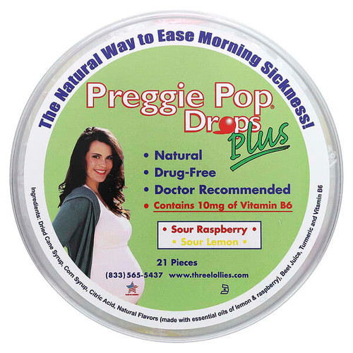 <img alt="Preggie, Pop Drops Plus, Sour Raspberry, Sour Lemon, 21 Pieces" title="Preggie, Pop Drops Plus, Sour Raspberry, Sour Lemon, 21 Pieces,695342222250"