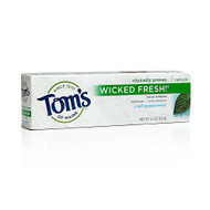 3 PACK of Toms of Maine, Wicked Fresh! Fluoride Toothpaste, Cool Peppermint, 4.7 oz (133 g)