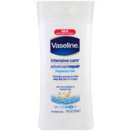 3 PACK of Vaseline, Intensive Care, Advanced Repair Healing Moisture Lotion, Unscented, 10 fl oz (295 ml)