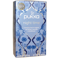 3 PACK of Pukka Herbs, Night Time Tea, Caffeine Free, 20 Herbal Tea Sachets, 0.71 oz (20 g)