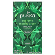 <img alt="Pukka Herbs, Organic Green Tea, Supreme Matcha Green, 20 Sachets, 1.05 oz (30 g)" title="Pukka Herbs, Organic Green Tea, Supreme Matcha Green, 20 Sachets, 1.05 oz (30 g),813026020132"